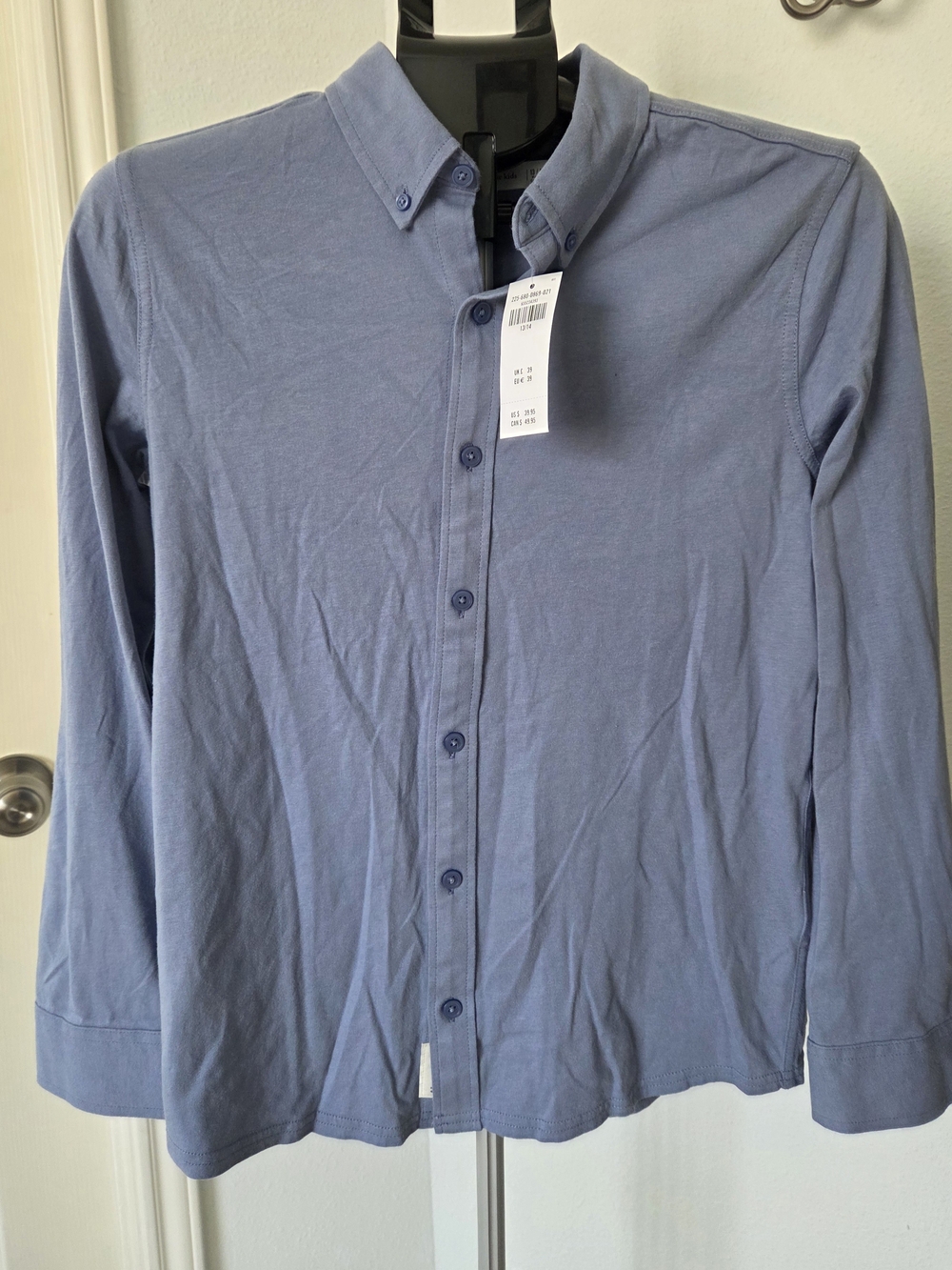 abercrombie kids Light Blue Button-Down Shirt